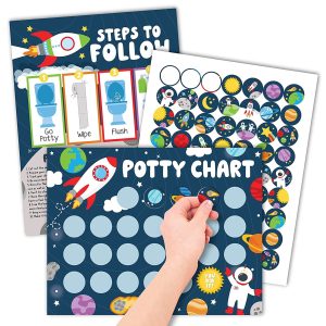 Potty Training Chart | Sticker Charts | Early Education - Outerspace